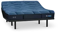 Iseries Nxg 1500 12" Firm Baselogic Platinum Adjustable Base Mattress Set