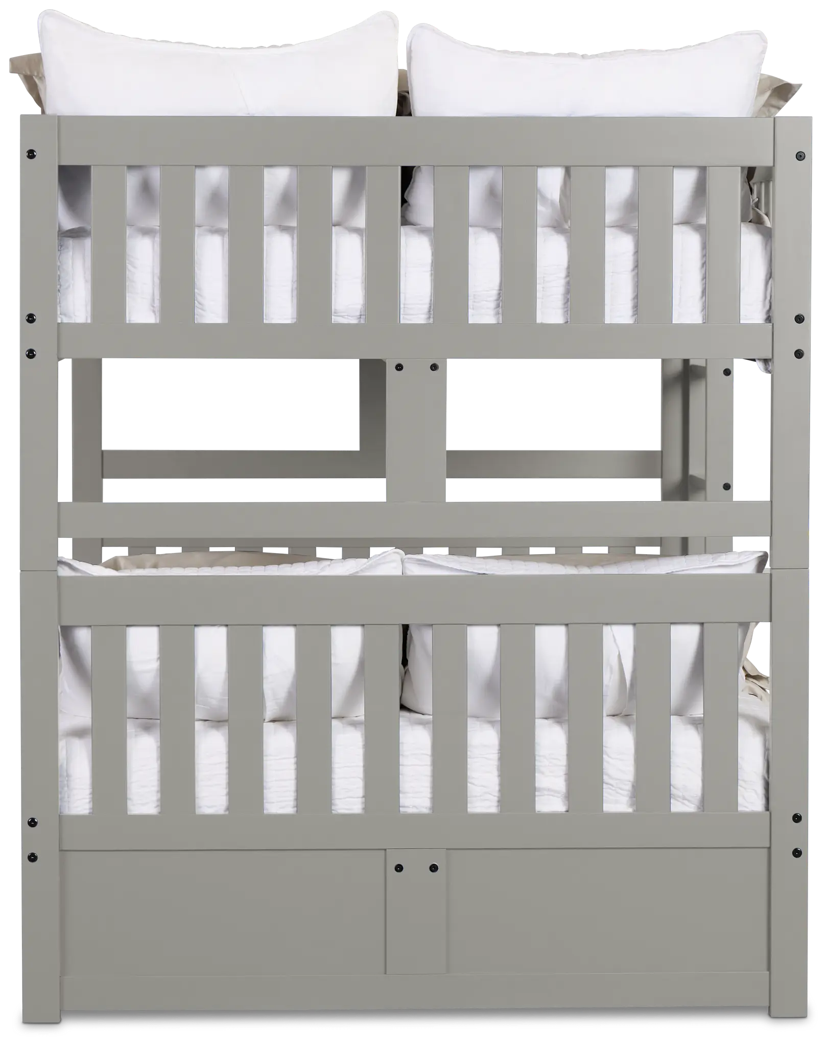 Charleston Gray Trundle Bunk Bed Charleston Gray Trundle Bunk Bed