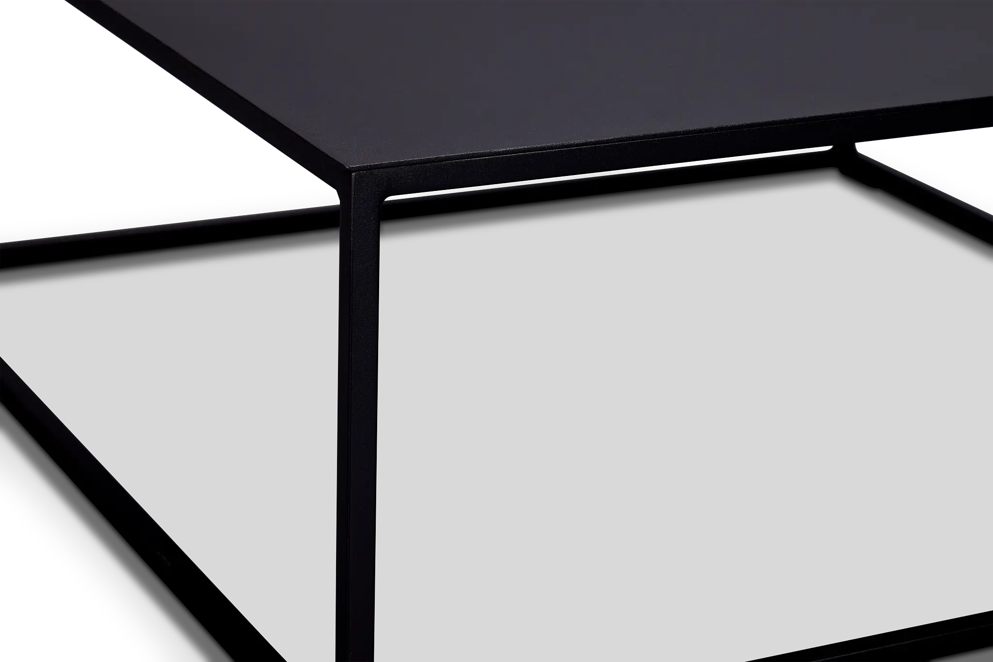 Malaga Black Square Coffee Table Malaga Black Square Coffee Table