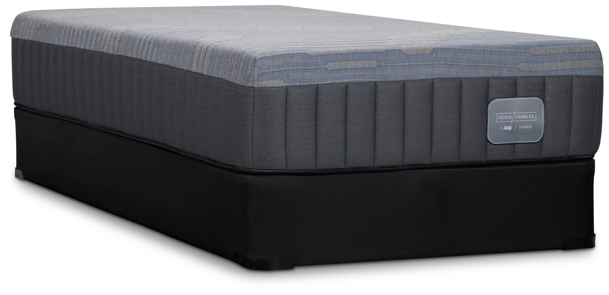 Kevin Charles By Sealy Hybrid Plush Mattress Set