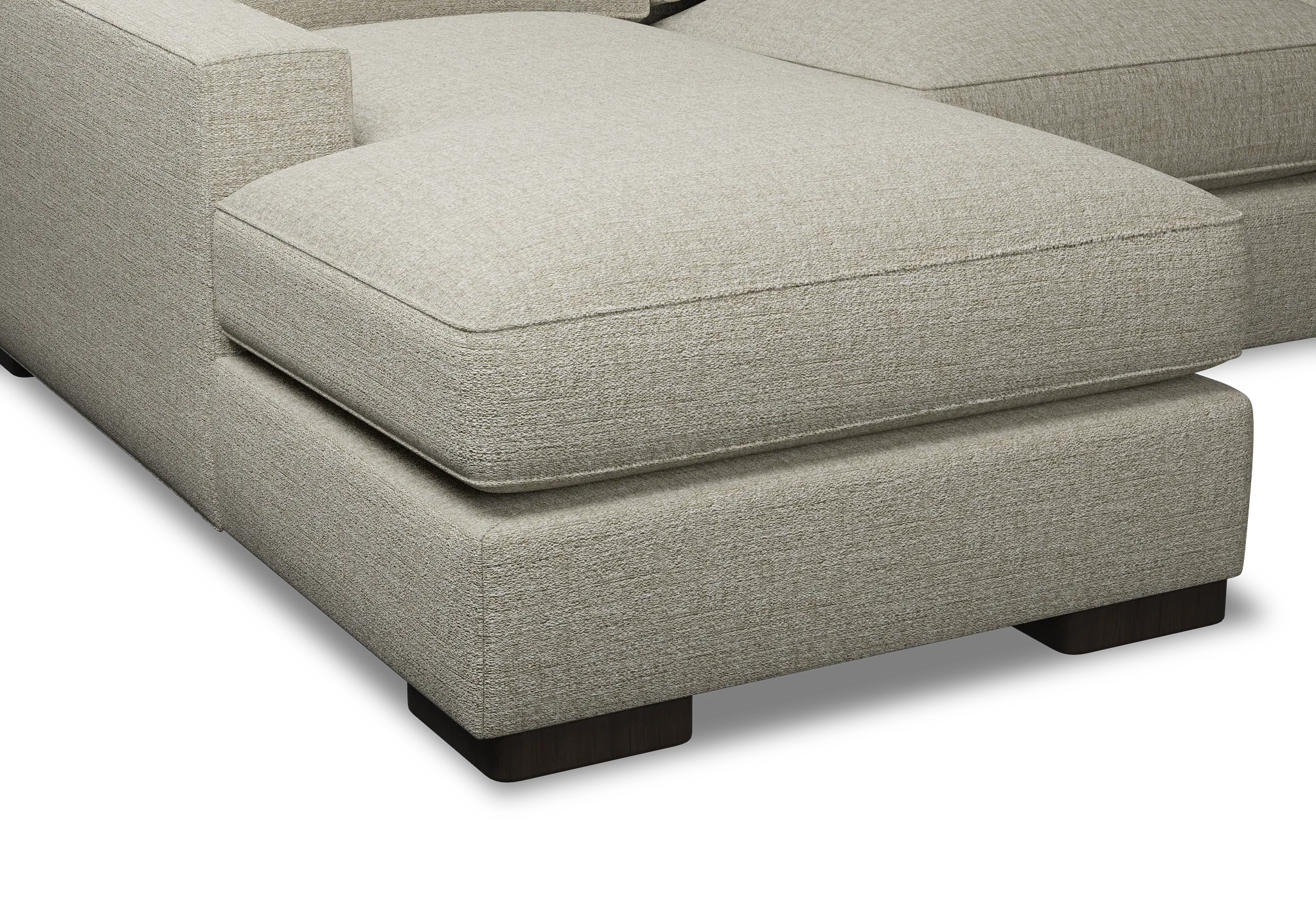 Edgewater Victory Taupe Left Chaise Sectional