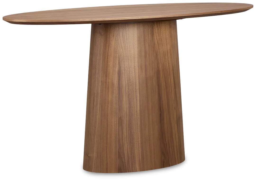 Nomad Mid Tone Oval Sofa Table