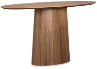Nomad Mid Tone Oval Sofa Table