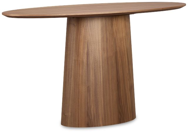 Nomad Mid Tone Oval Sofa Table