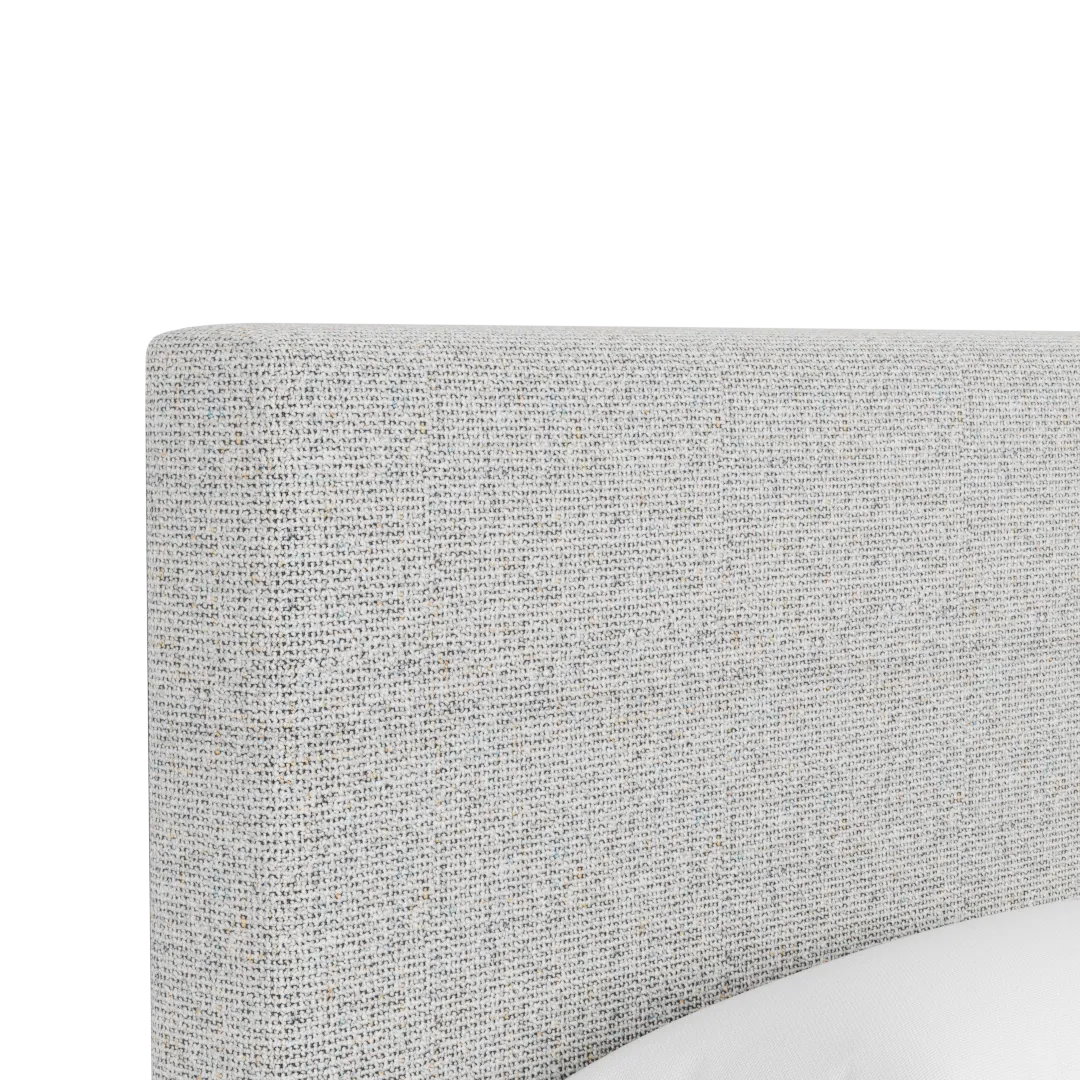 Grayton Natural Beauty 54" Upholstered Platform Bed