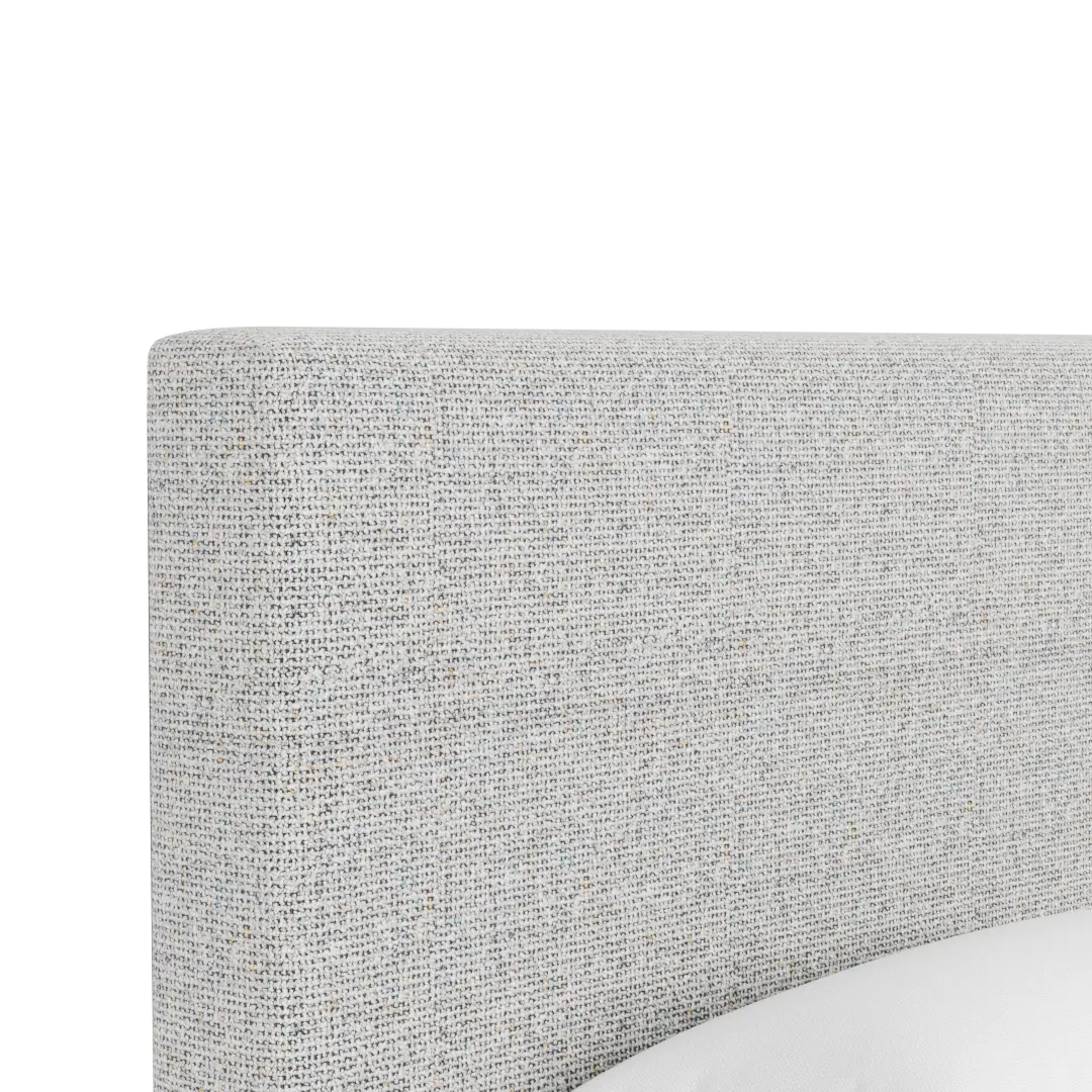 Grayton Natural Beauty 54" Upholstered Platform Bed Grayton Natural Beauty 54" Upholstered Platform Bed