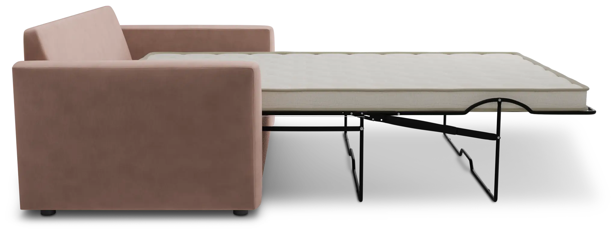 Siesta Joya Light Pink Fabric Innerspring Sleeper Siesta Joya Light Pink Fabric Innerspring Sleeper