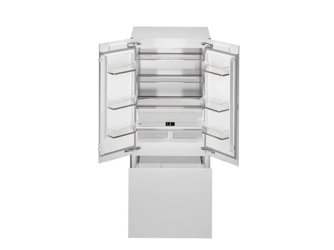 Bertazzoni 36 Series Panel Ready 36" French Door Refrigerator Bertazzoni 36 Series Panel Ready 36" French Door Refrigerator