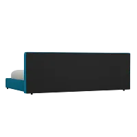 Grayton Joya Teal 44" Upholstered Platform Bed
