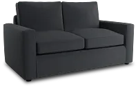 Siesta Peyton Dark Blue Fabric Loveseat