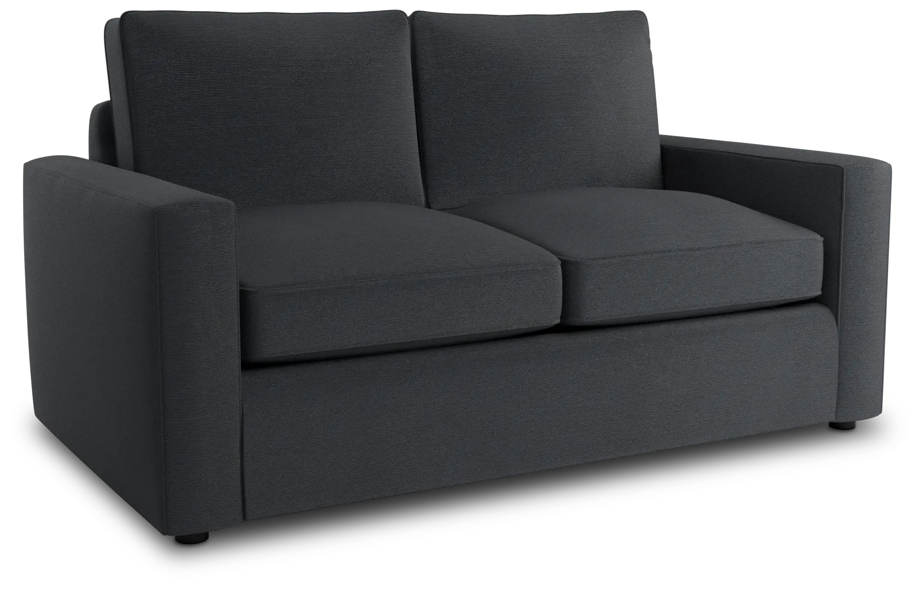 Siesta Peyton Dark Blue Fabric Loveseat Siesta Peyton Dark Blue Fabric Loveseat