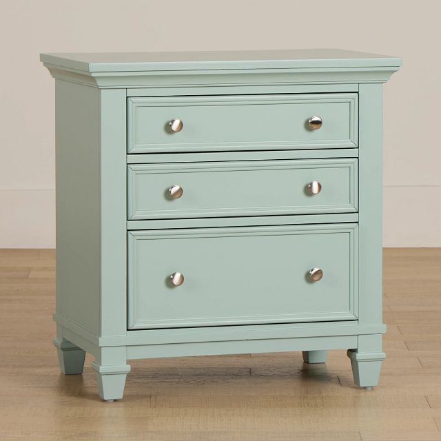 Cape Cod Teal Nightstand