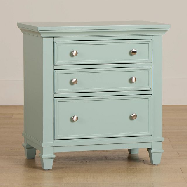 Cape Cod Teal Nightstand