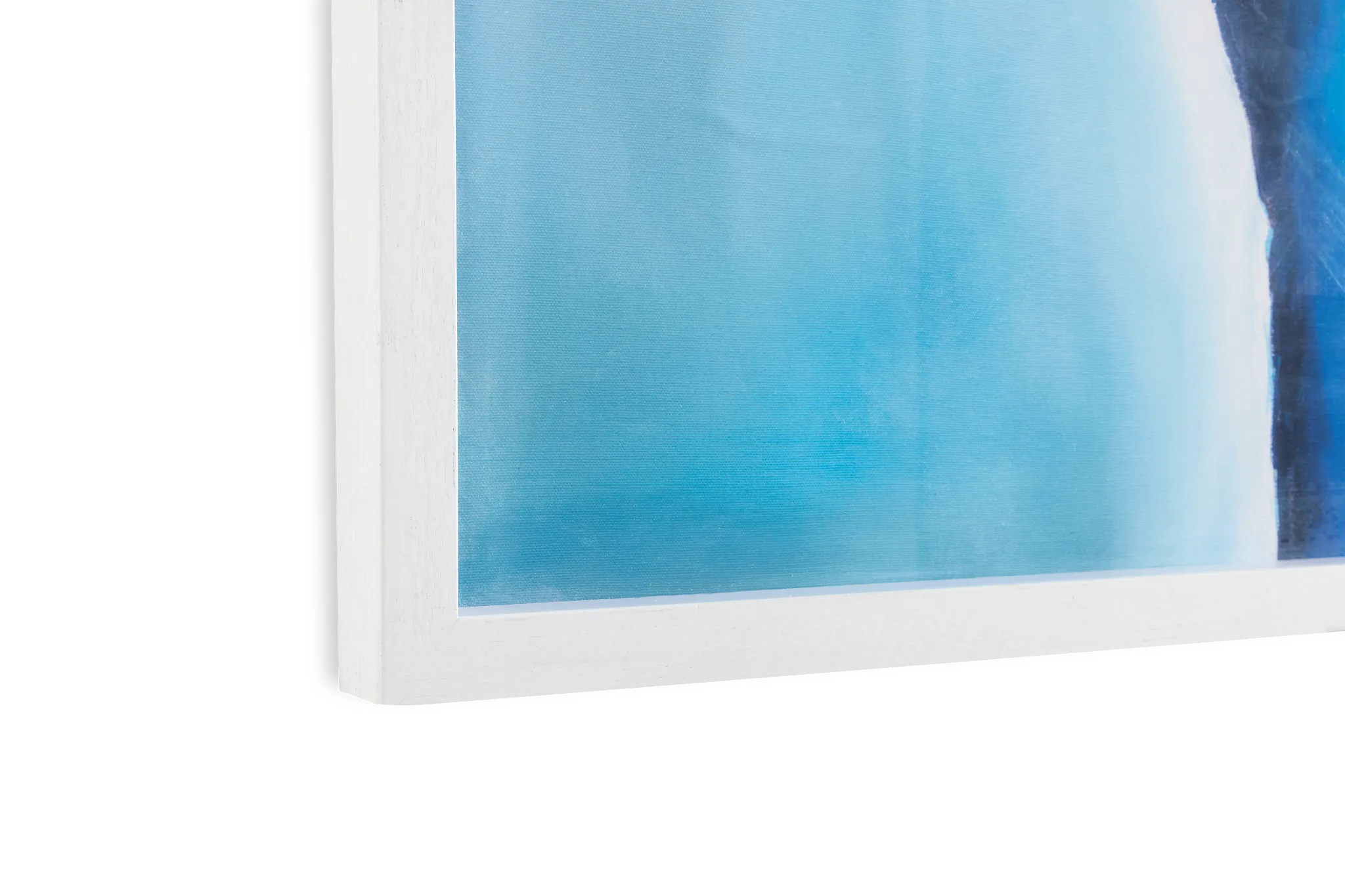 Polly Blue Framed Wall Art