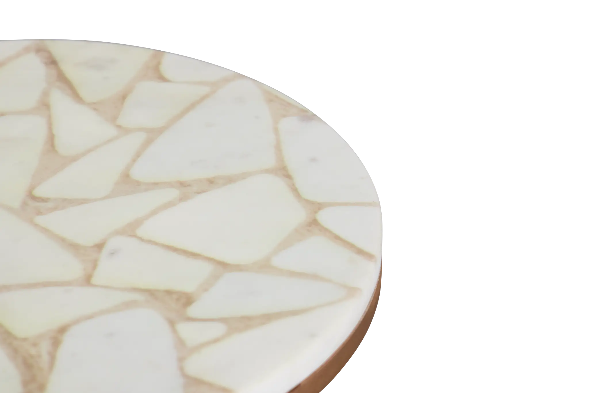 Roya Black Round End Table Roya Black Round End Table