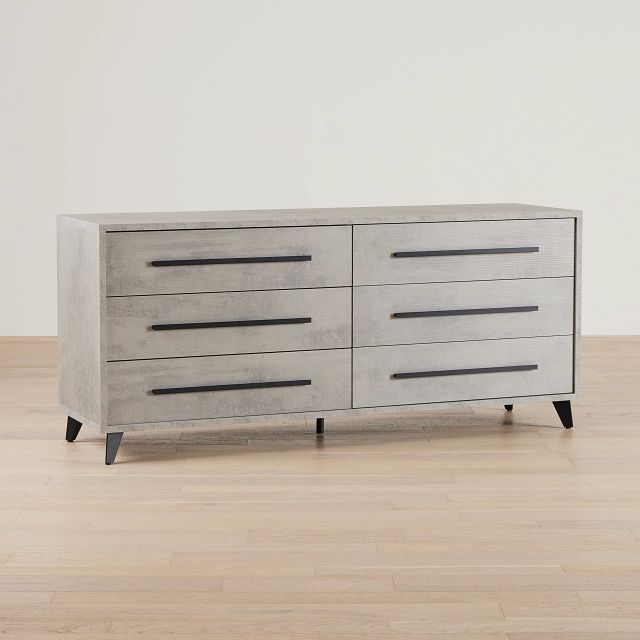 Pomona Gray Drawer Dresser