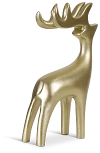 Deer Silver Sculpture
