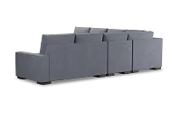 Edgewater Elevation Gray Large Two-arm Sectional