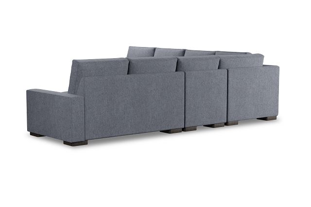 Edgewater Elevation Gray Large Two-arm Sectional