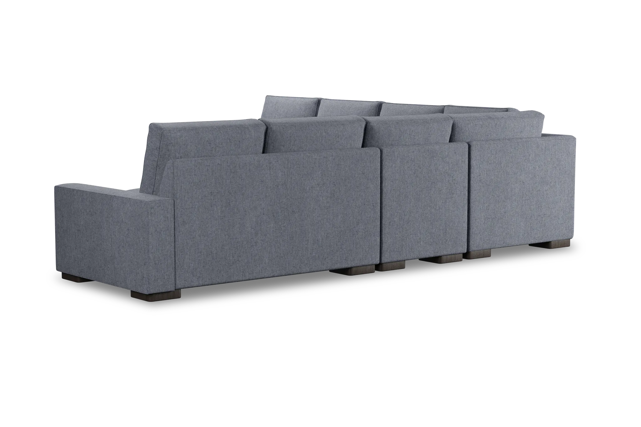 Edgewater Elevation Gray Large Two-arm Sectional