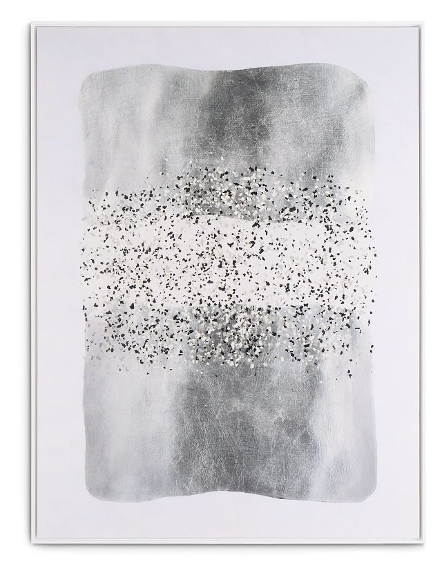 Malie White Framed Wall Art