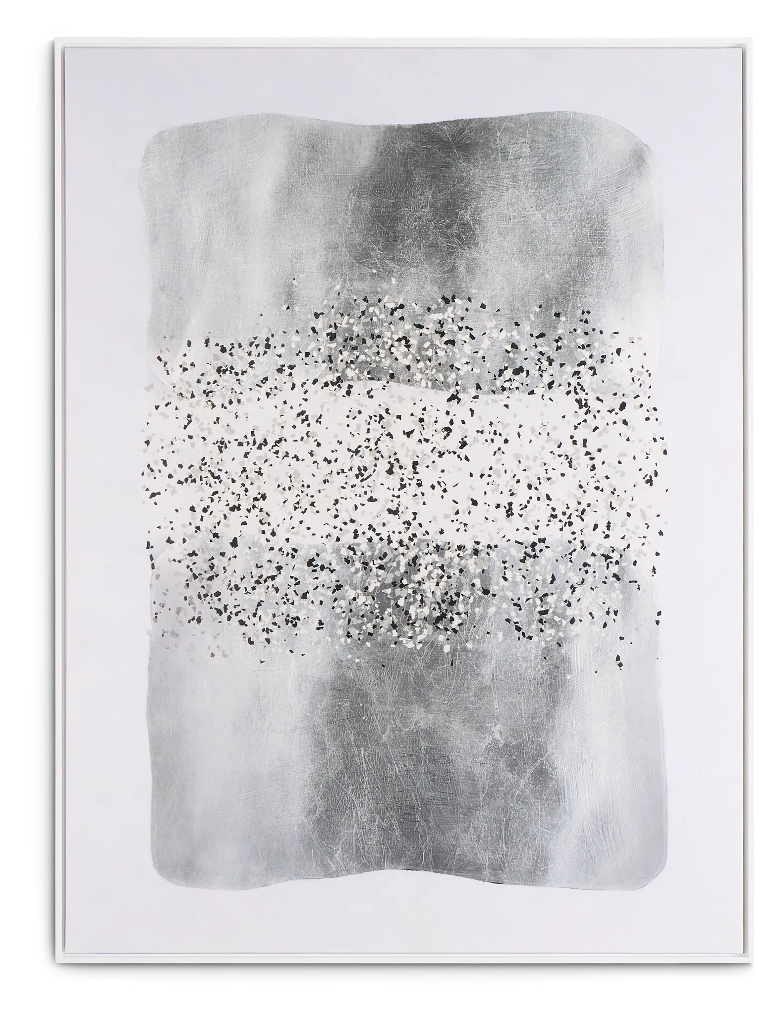 Malie White Framed Wall Art