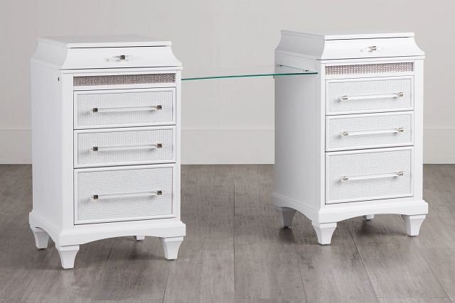 Milan White Vanity