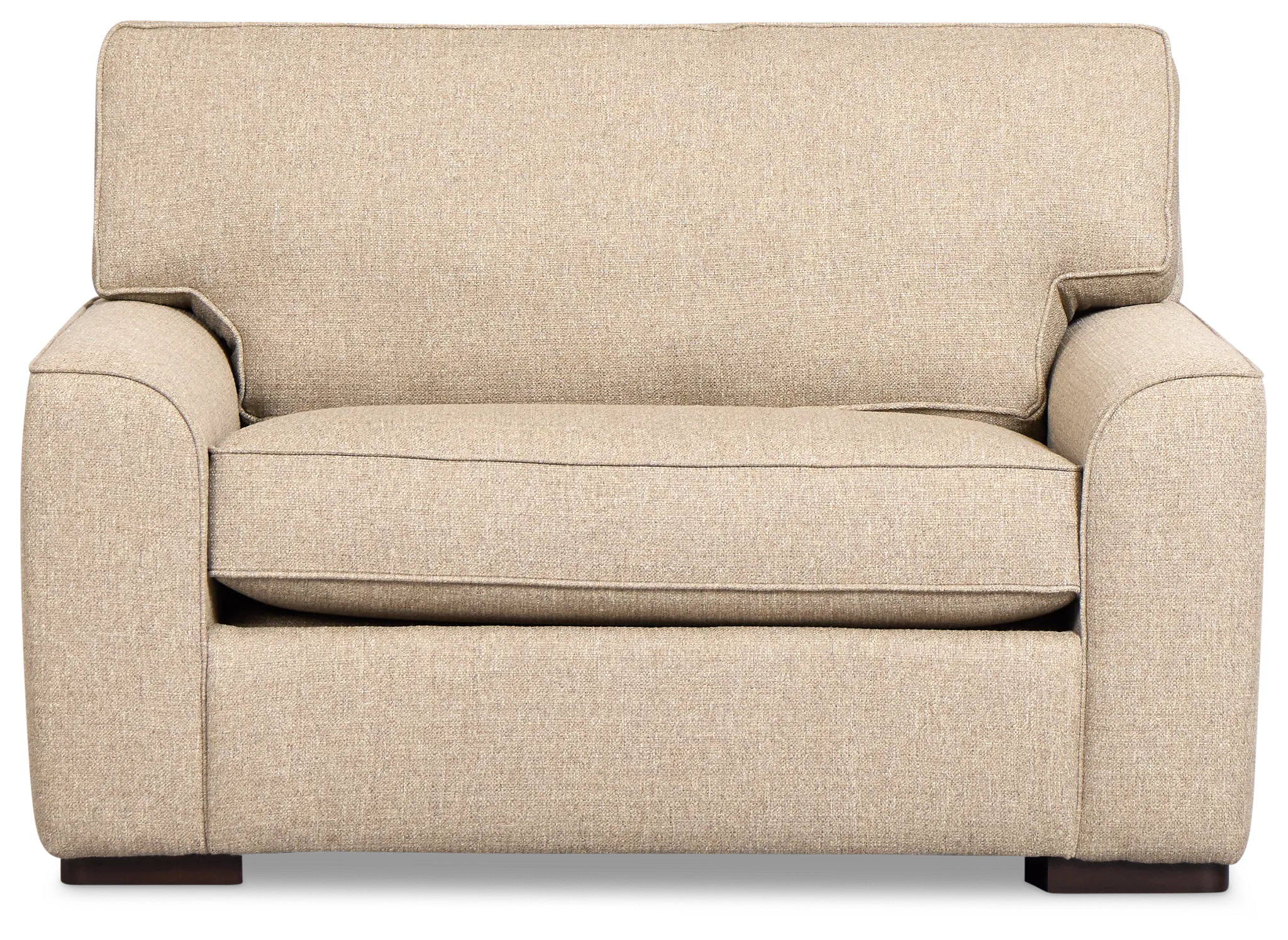 Sinclair Brown Fabric Cooling Memory Foam Sleeper