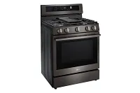 Lg 6325 Series Black Gas Range