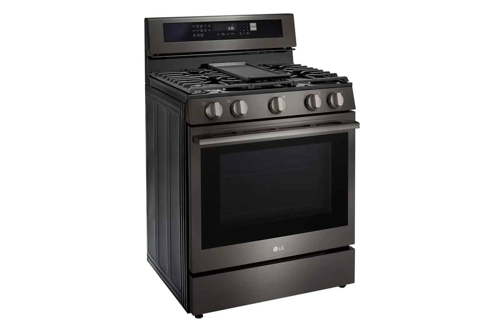 Lg 6325 Series Black Gas Range