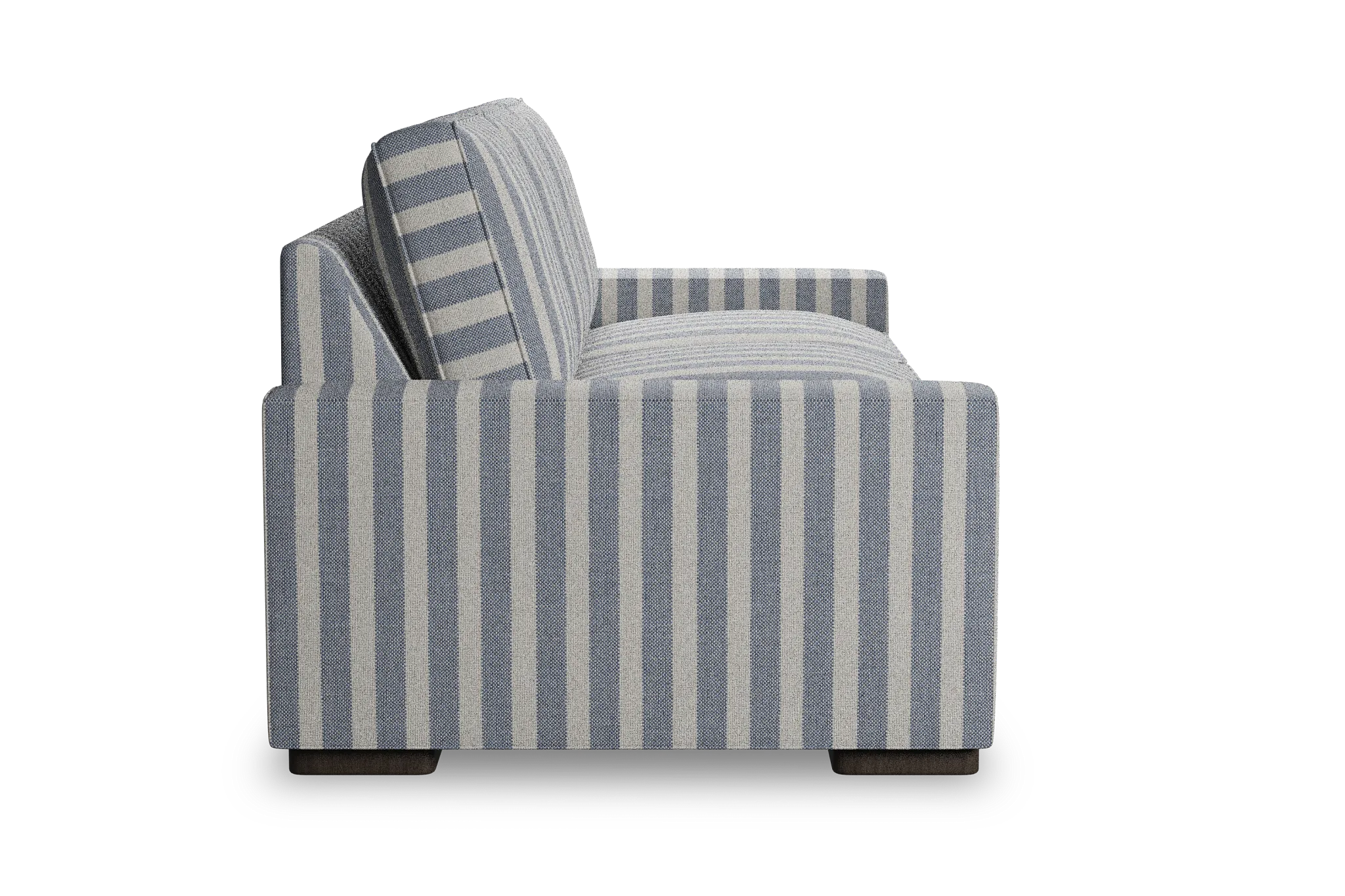 Edgewater Sea Lane Dark Blue 96" Sofa W/ 3 Cushions