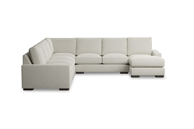 Edgewater Lucy Light Beige Large Right Chaise Sectional