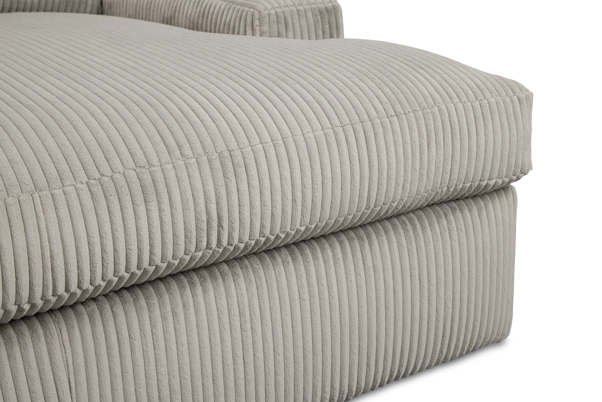 Charlie Gray Fabric Chaise Charlie Gray Fabric Chaise