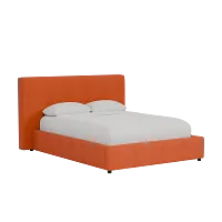 Grayton Joya Orange 44" Upholstered Platform Bed