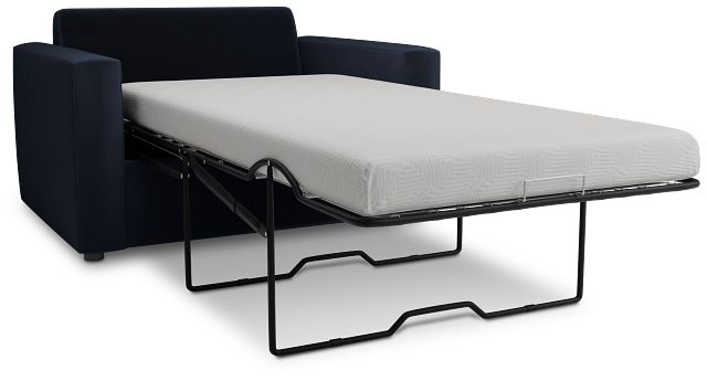 Siesta Joya Dark Blue Fabric Cooling Memory Foam Sleeper