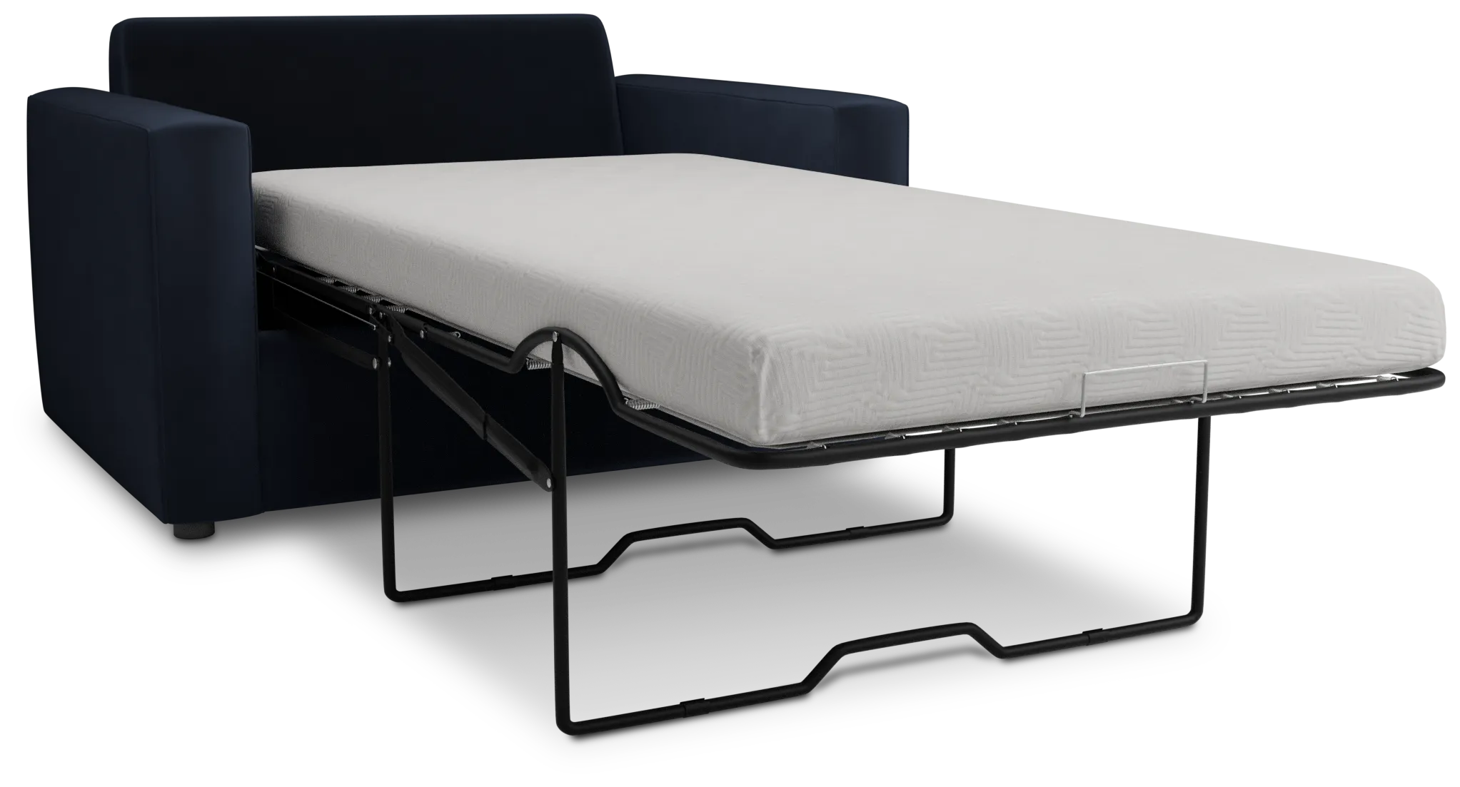 Siesta Joya Dark Blue Fabric Cooling Memory Foam Sleeper