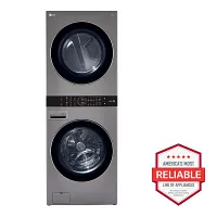 Lg 101 Series Gray Gas Laundry Center