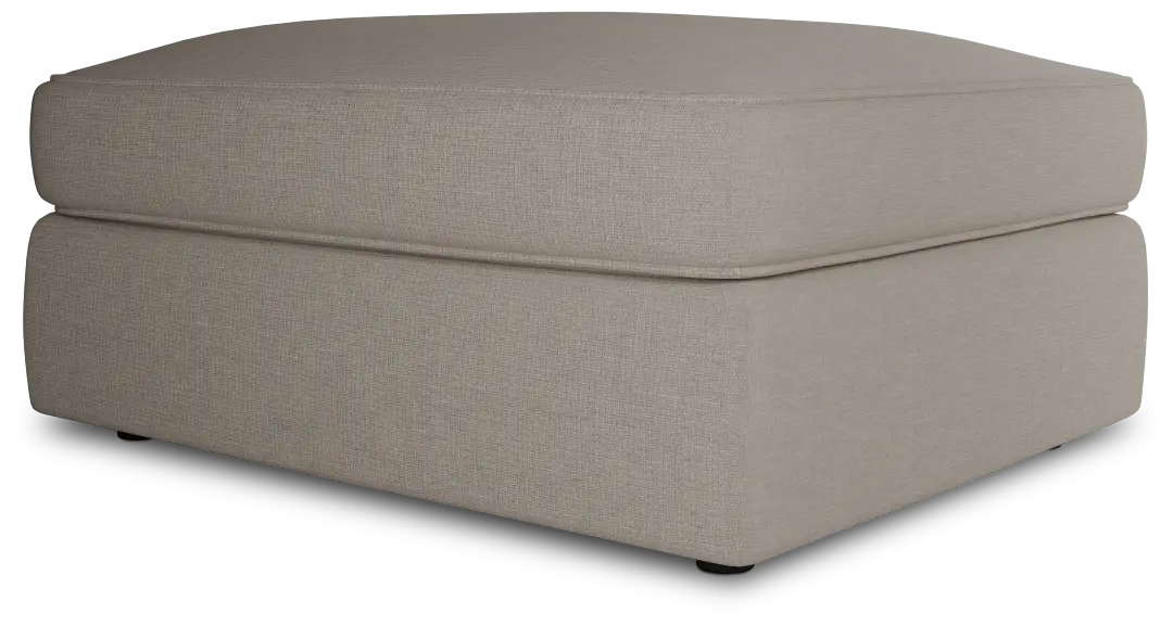 Siesta Suave Beige Fabric Ottoman Siesta Suave Beige Fabric Ottoman