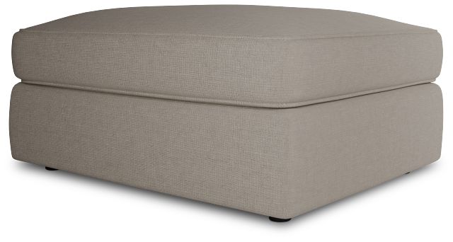 Siesta Suave Beige Fabric Ottoman