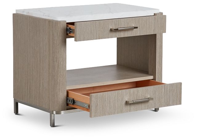 Soren White Nightstand
