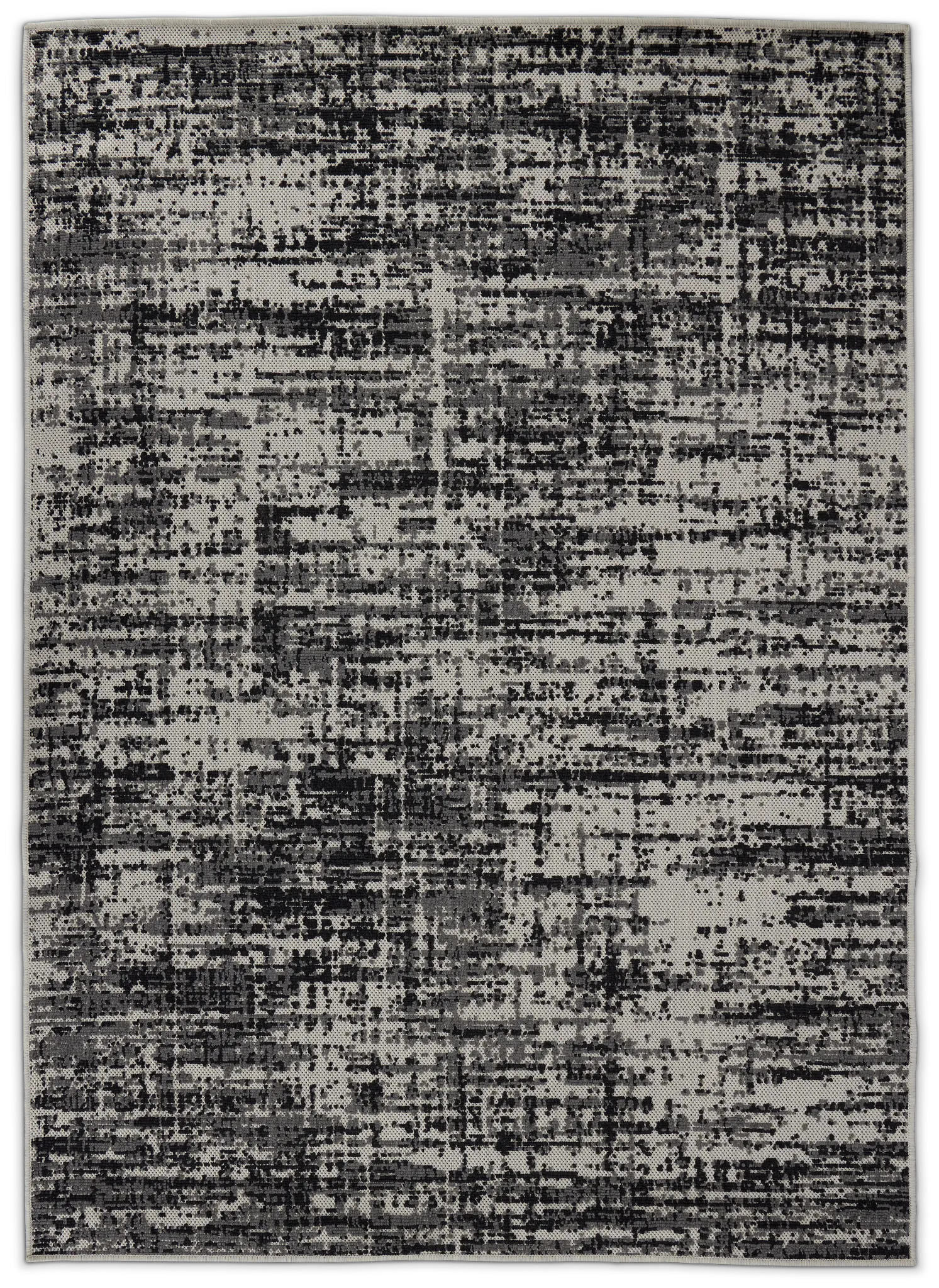 Torres Black Indoor/outdoor 8x10 Area Rug