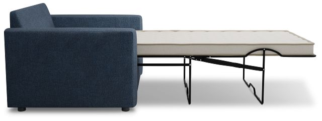 Siesta Maguire Blue Fabric Innerspring Sleeper