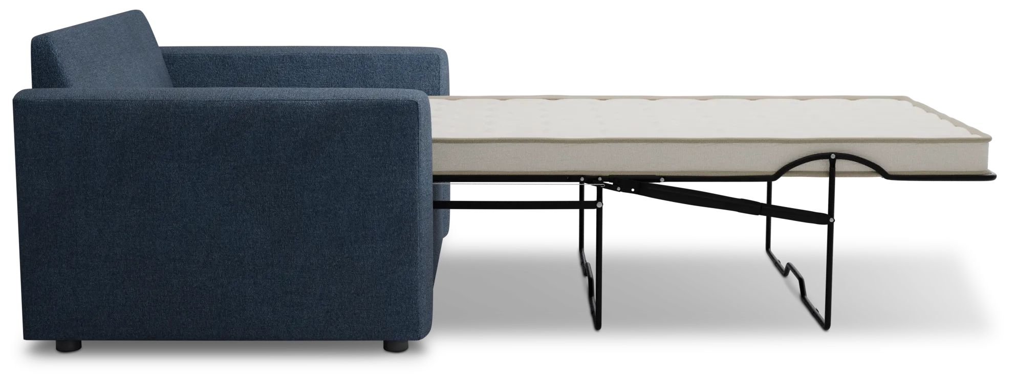 Siesta Maguire Blue Fabric Innerspring Sleeper