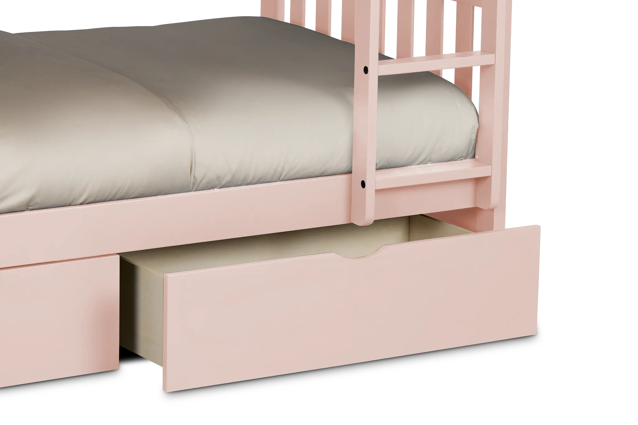 Charleston Pink Storage Bunk Bed