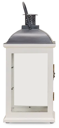 Greensville White Medium Lantern