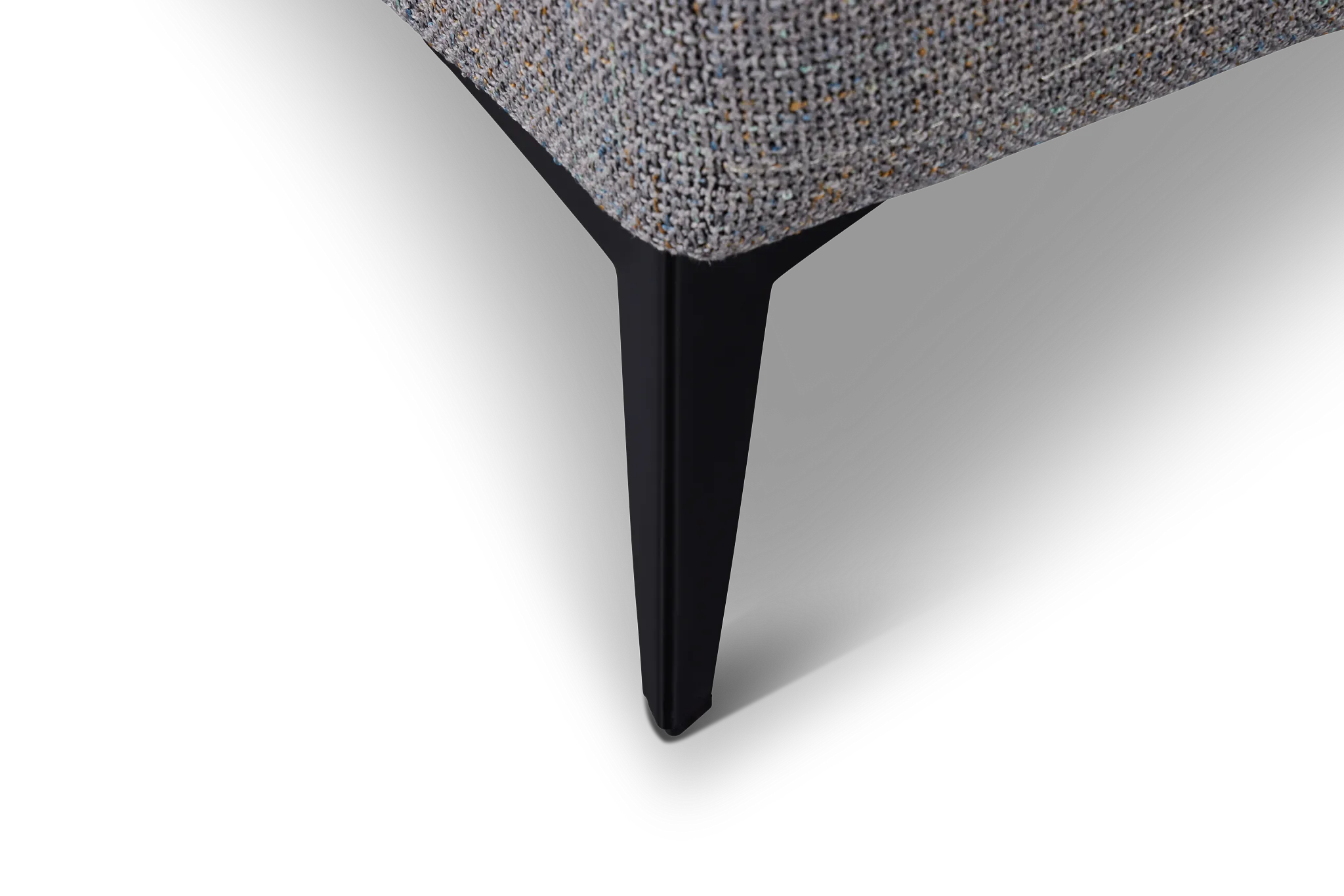 Alina Dark Gray Fabric Right Chaise Sectional