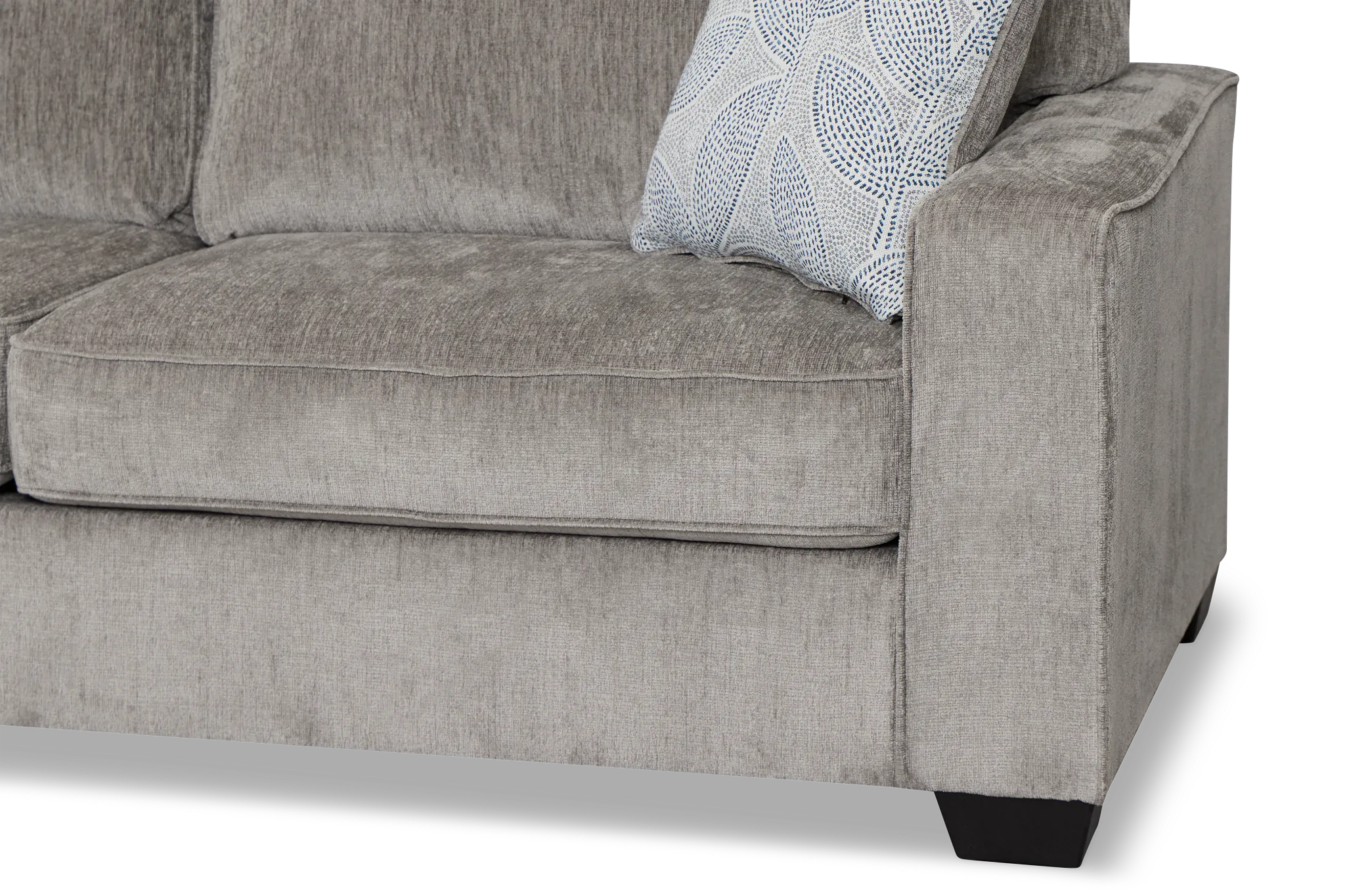 Altari Light Gray Micro Memory Foam Sleeper