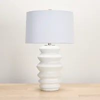 Colette White Table Lamp