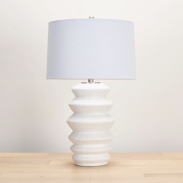 Colette White Table Lamp