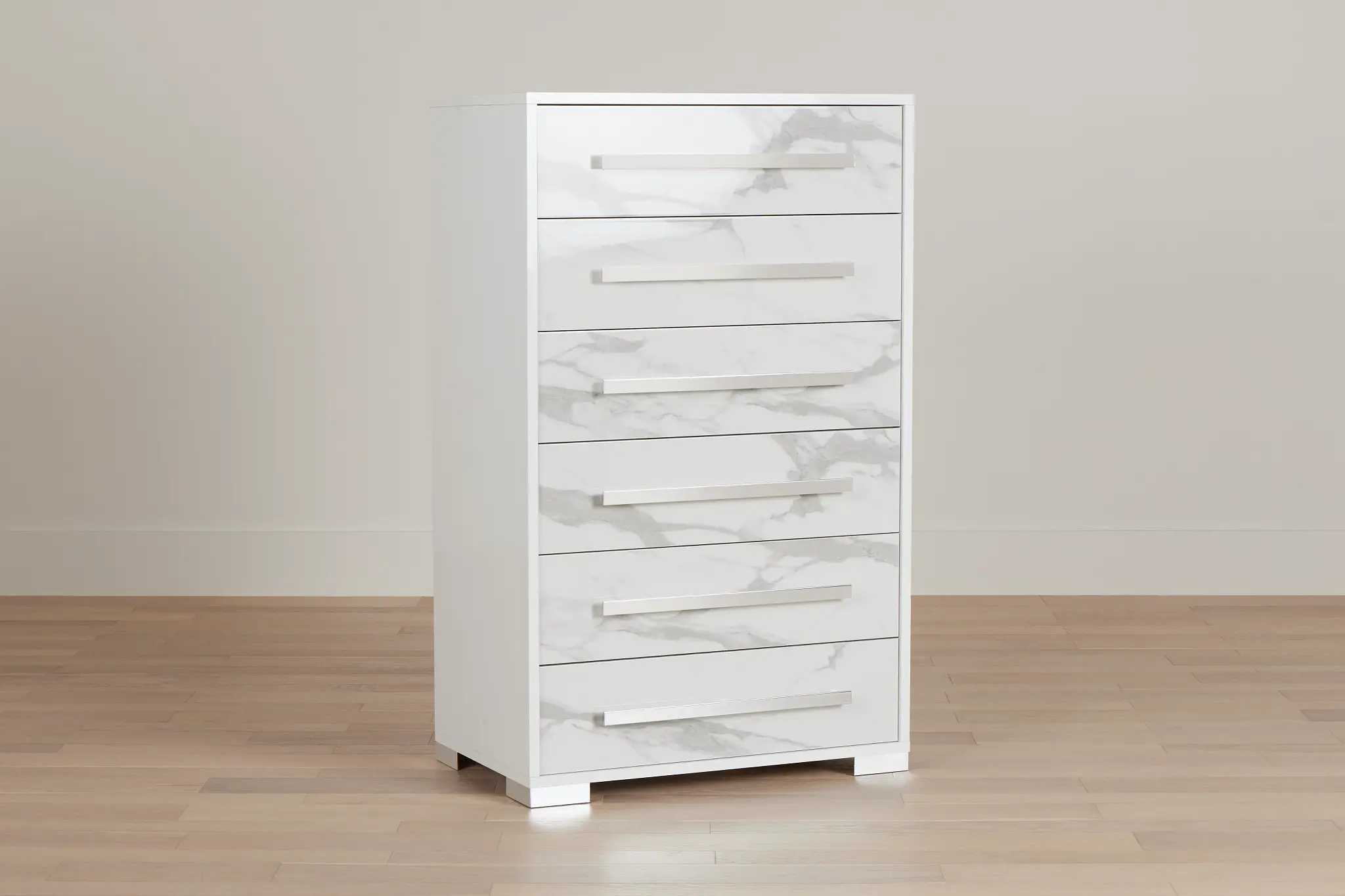 Modena White Drawer Chest Modena White Drawer Chest